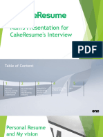 Nam's Presentation For CakeResume's Interview