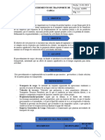 Procedimiento De-Transporte de Carga