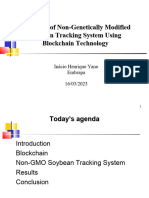Non GMO Tracking System 