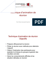 Techniques D'animation de Réunion