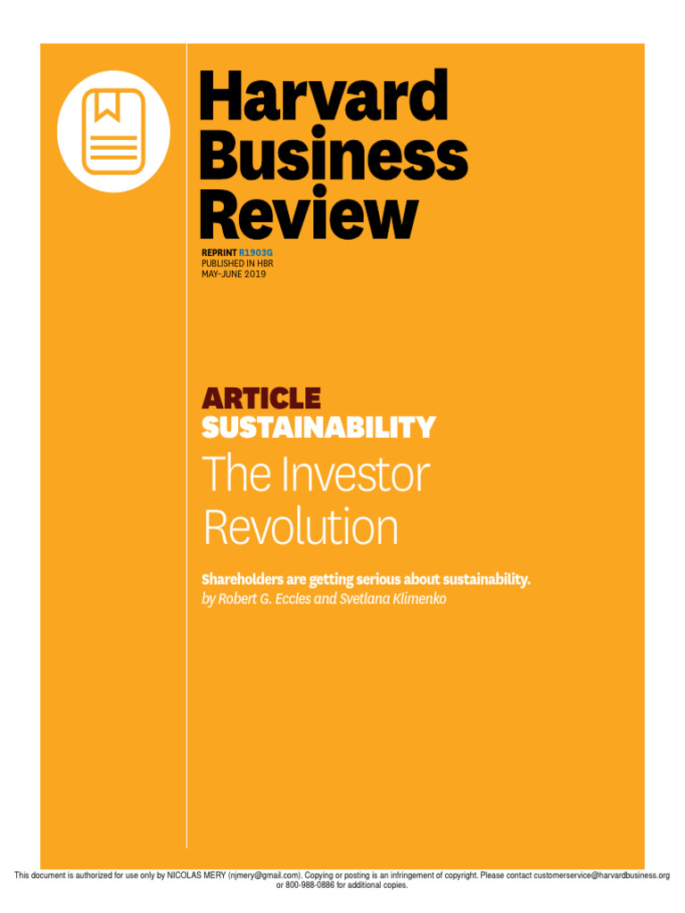 Harvard Business Review 2018年5月-2019年4月 Harvard Business Review, May/June 2019