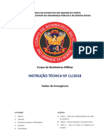 Instrução Técnica 11-2018 - Saidas de Emergências