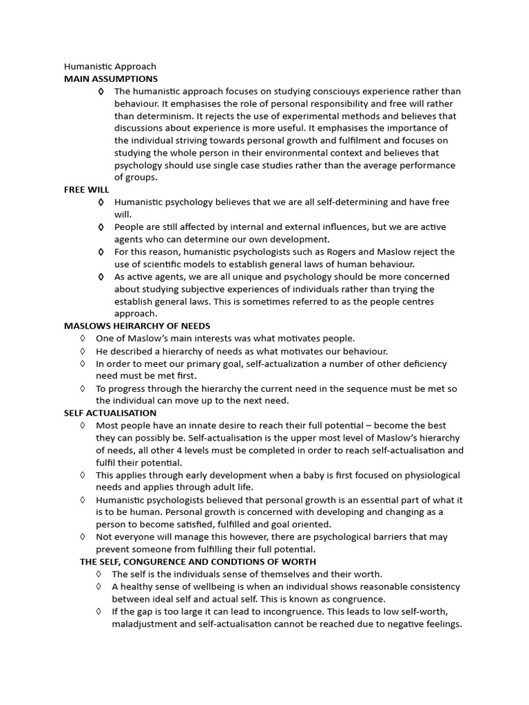 Humanistic psychology visual data 5