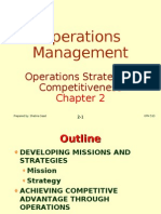 Operations Management C2 Operations Strategy