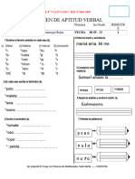 Aptitud Verbal I Bimestre