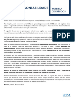 0.RE - Roteiro de Estudos - Finanças e Contabilidade Empresarial