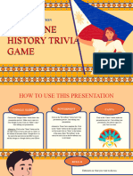 Illustrated Philippine History Trivia Game Presentation
