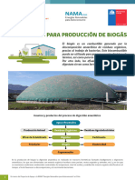 Ficha Técnica Tecnologías para Producción de Biogás