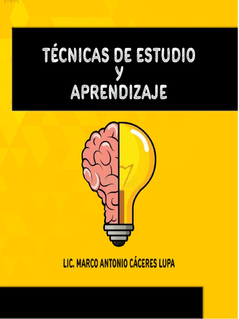 Técnicas de Estudio y Aprendizaje | Descargar gratis PDF | Atención ...