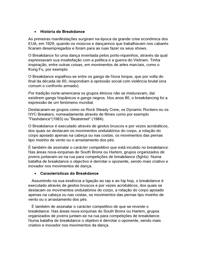 Breakdance | PDF