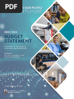 Premier David Burt National Budget Statement 2024