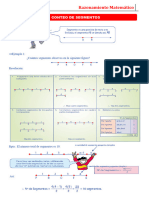 Ejercicios de Conteo de Segmentos para Sexto Grado de Primaria