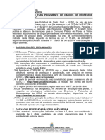 EDITAL UESC #05/2024 Abertura de Inscrições Concurso Público para Provimento de Cargos de Professor Assistente Nível "A"