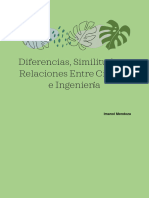 Diferencias, Similitudes y Relaciones Entre Ciencia e Ingenieria - Imanol Mendoza