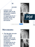 Hip joints 2.