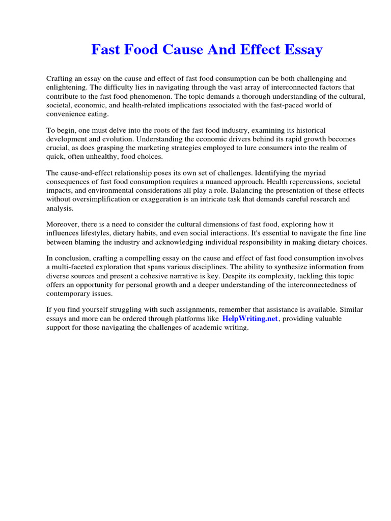 fast-food-cause-and-effect-essay-pdf