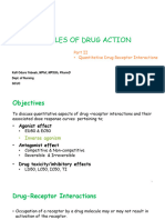 Qunatitative Drug Receptor Interaction