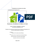 Manutenção e Reabilitação - Edif Saude