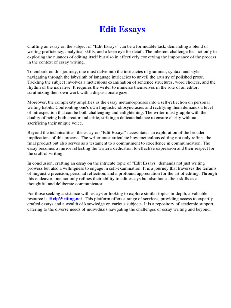 Edit Essays PDF Sewage Treatment Reclaimed Water