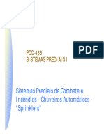 Sistemas prediais sprinklers