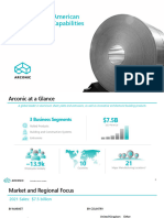 Arconic Industrial Mill Capabilities - May 2022