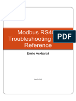 Modbus RS485 Troubleshooting Quick Reference