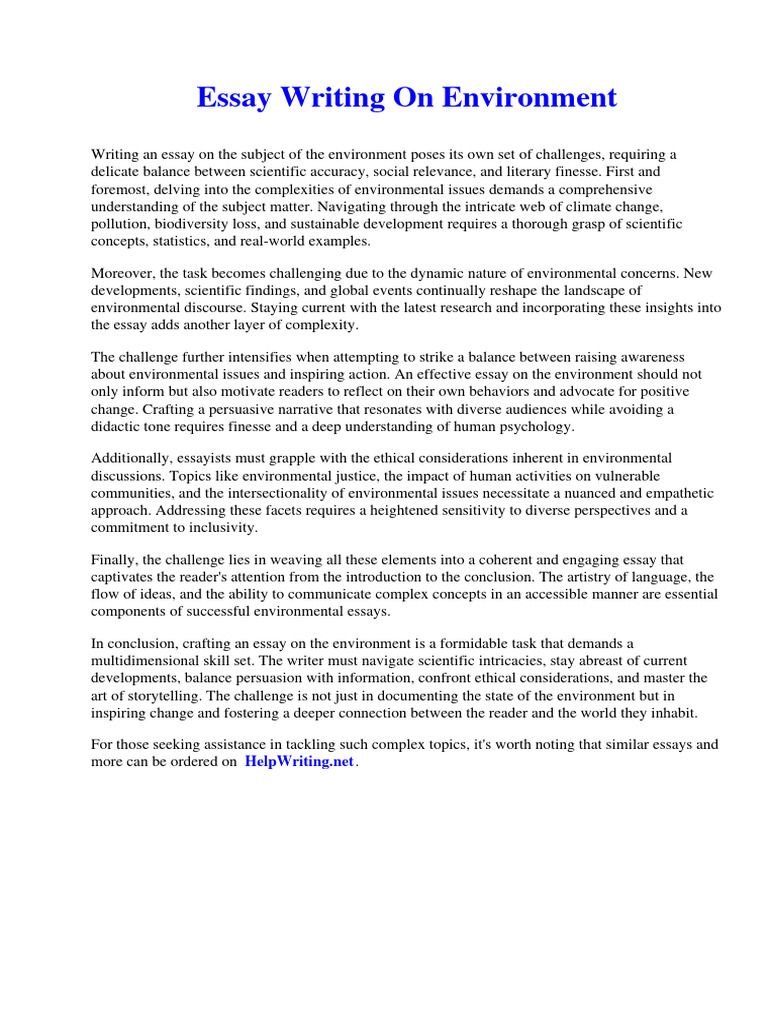 Mastering Environmental Essays | PDF | Obi Wan Kenobi | Jedi