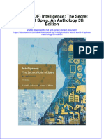 Full Download Ebook PDF Intelligence The Secret World of Spies An Anthology 5Th Edition Ebook PDF Docx Kindle Full Chapter
