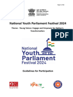 Annexure-A Guidelines National Youth Parliament Festival 2024