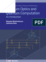 Dipankar Bhattacharyya, Jyotirmoy Guha - Quantum Optics and Quantum Computation - An Introduction-IOP Publishing (2022)