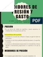 Presion y Gasto - HernandezAlejandro