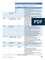 7 Week PMP Study Plan by PMC Lounge