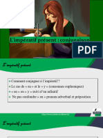 Conjugaison de L'impératif 1 - Impératif Présent