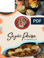 Menu Sazon 2022 Septiembre