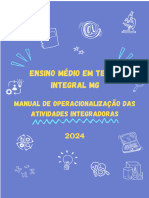 0 - Manual de Operacionalização Das Atividades Integradoras - Versão Preliminar 2024