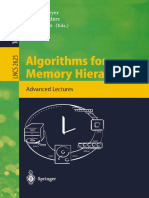 Algorithms For Memory Hierarchies