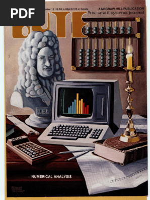 1979 12 BYTE 04-12 Numerical Analysis | PDF | Mathematical