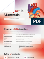 Transport in Mammals by Anmol Kaur