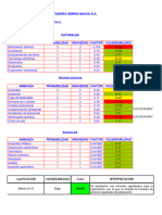 Cuadro de Valoracion Vulnerabilidadismsa