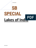 Lakes of India