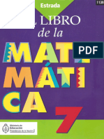 1.ES - El Libro de La Matemática 7 (Estrada) - Canteros, Felisa