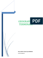 Geographie Tle 2022-2023