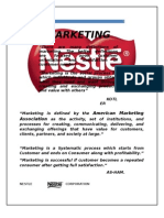 15921164 Marketing Process of Nestle Corporation
