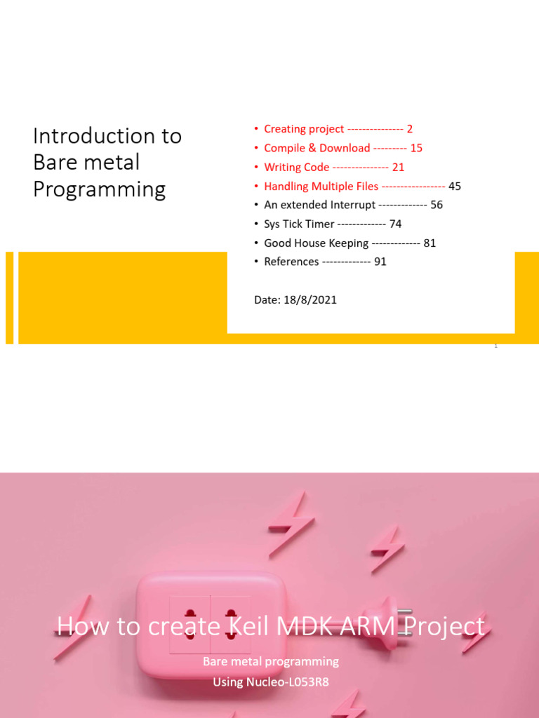 Part 2 - Introduction To Bare Metal Programming | PDF | Operating ...