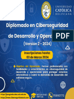 Diplomado en Ciberseguridad de Desarrollo y Operaciones 2da Version
