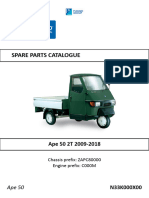 Spare Parts Catalogue Catalogo Ricambi Ape 50 2009 2018 ZAPC80000