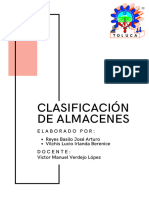 Clasificación de Almacenes