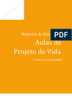 Caderno Estudante Projeto de Vida - 1º Ano - 2024 .