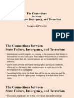 The Connections Between State Failure, Insurgency, and Terrorism