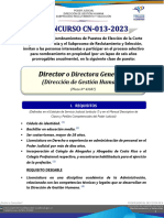 CN-013-23 Direccion Gestion Humana